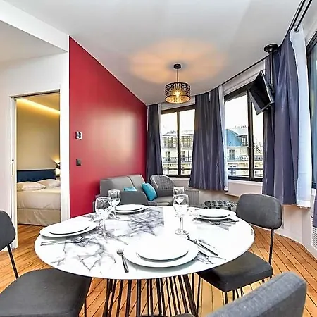 דירה Bright - 1br 4p - Near Opera Garnier